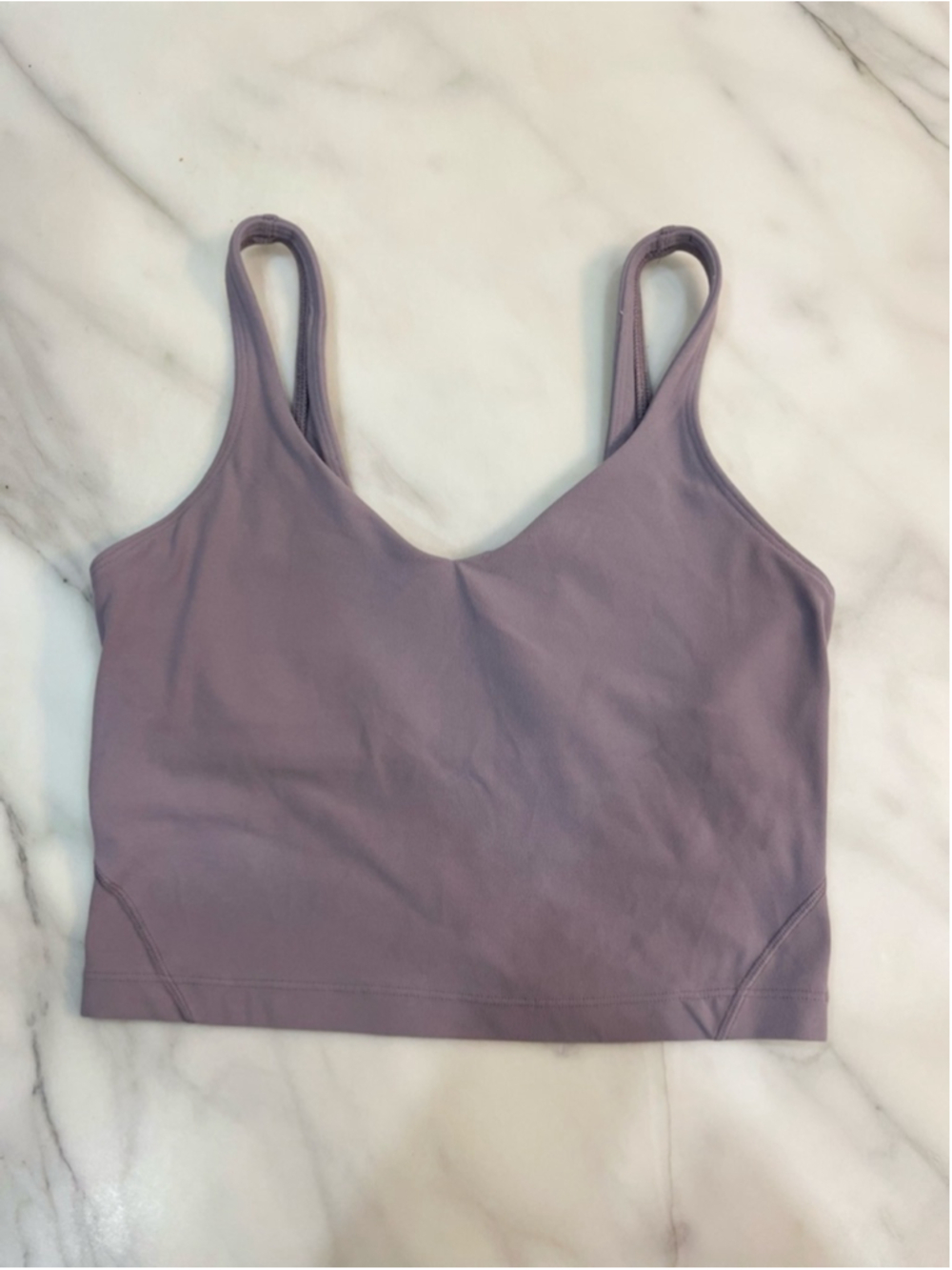 Lululemon Align Tank Top Purple Size 4 Workout Athletic Crop